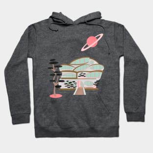 Mid century modern off planet house Hoodie